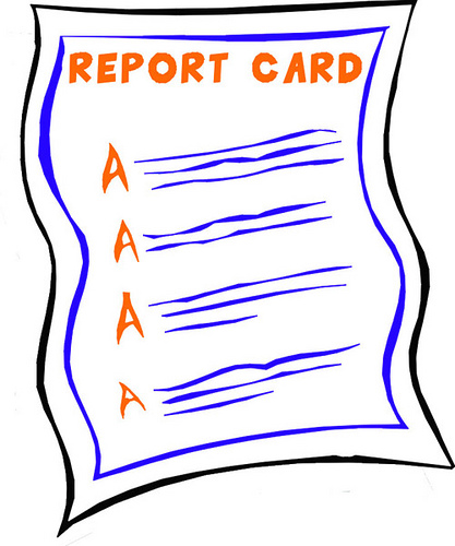 report cards